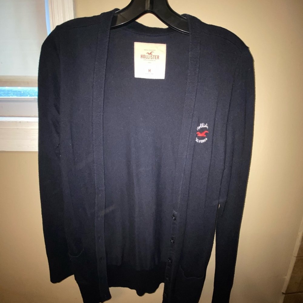 Hollister Cardigan Sweater Button Down
